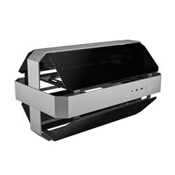 oîtier ATX AZZA Opus 809 - Double Orientation - Aluminium Fraisé CNC - Verre Trempé à 4 Côtés avec Vue à 360 Degrés - Câble ...