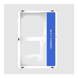 SSUPD Meshlicious Mini-ITX Small Form Factor (SFF) Case - Full Mesh Side Panel with PCIe 3.0 Riser Cable - White Color, Tool-Fr