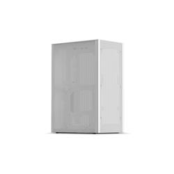 SSUPD Meshlicious Mini-ITX Small Form Factor (SFF) Case - Full Mesh Side Panel with PCIe 3.0 Riser Cable - White Color, Tool-Fr