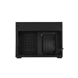 LIAN LI A4-H2O Black SPCC / Aluminum Mini-ITX Computer Case, PCI4.0 Riser Card Cable Included (A4-H2O X4)