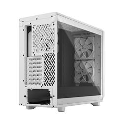 Fractal Design Meshify 2 Lite White TG Clear Tinted Tempered Glass Window ATX Mid Tower Computer Case(Open Box)