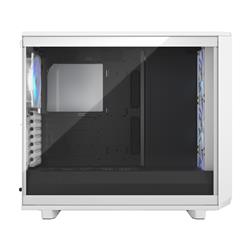 Fractal Design Meshify 2 RGB White TG Clear Tinted Tempered Glass Window ATX Mid Tower Computer Case(Open Box)