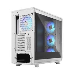 Fractal Design Meshify 2 RGB White TG Clear Tinted Tempered Glass Window ATX Mid Tower Computer Case(Open Box)