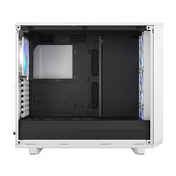 Fractal Design Meshify 2 RGB White TG Clear Tinted Tempered Glass Window ATX Mid Tower Computer Case(Open Box)