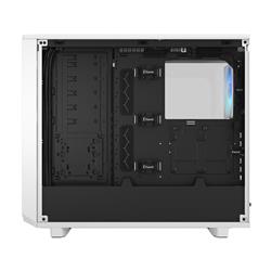 Fractal Design Meshify 2 RGB White TG Clear Tinted Tempered Glass Window ATX Mid Tower Computer Case(Open Box)