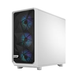 Fractal Design Meshify 2 RGB White TG Clear Tinted Tempered Glass Window ATX Mid Tower Computer Case(Open Box)