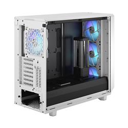 Fractal Design Meshify 2 RGB White TG Clear Tinted Tempered Glass Window ATX Mid Tower Computer Case(Open Box)