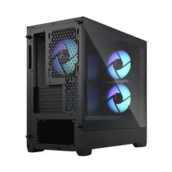 FRACTAL DESIGN Pop Mini Air RGB Black TG mATX High-Airflow Clear Tempered Glass Window Mid Tower Computer Case(Open Box)