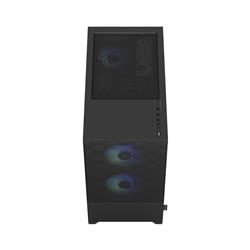 FRACTAL DESIGN Pop Mini Air RGB Black TG mATX High-Airflow Clear Tempered Glass Window Mid Tower Computer Case(Open Box)