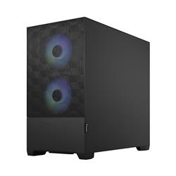 FRACTAL DESIGN Pop Mini Air RGB Black TG mATX High-Airflow Clear Tempered Glass Window Mid Tower Computer Case(Open Box)