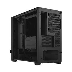 FRACTAL DESIGN Pop Mini Silent Black mATX Sound Damped Solid Panel Mid Tower Computer Case