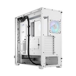 FRACTAL DESIGN Pop XL Air RGB White TG ATX High-Airflow Clear Tempered Glass Window Full Tower Computer Case