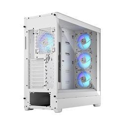 FRACTAL DESIGN Pop XL Air RGB White TG ATX High-Airflow Clear Tempered Glass Window Full Tower Computer Case