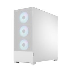 FRACTAL DESIGN Pop XL Air RGB White TG ATX High-Airflow Clear Tempered Glass Window Full Tower Computer Case