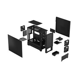 FRACTAL DESIGN Pop Air Black ATX High-Airflow Solid Panel Mid Tower Computer Case