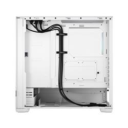 FRACTAL DESIGN Pop Air RGB White TG ATX High-Airflow Clear Tempered Glass Window Mid Tower Computer Case(Open Box)