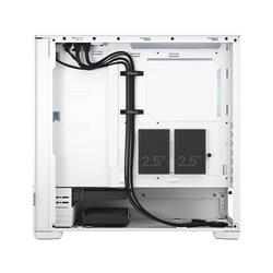 FRACTAL DESIGN Pop Air RGB White TG ATX High-Airflow Clear Tempered Glass Window Mid Tower Computer Case(Open Box)