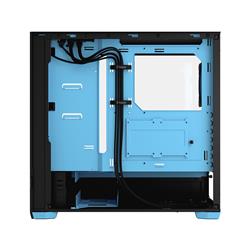 FRACTAL DESIGN Pop Air RGB Black Cyan Core TG ATX High-Airflow Clear Tempered Glass Window Mid Tower Computer Case