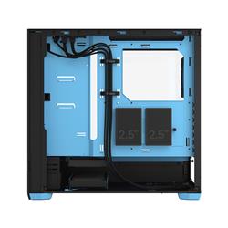 FRACTAL DESIGN Pop Air RGB Black Cyan Core TG ATX High-Airflow Clear Tempered Glass Window Mid Tower Computer Case