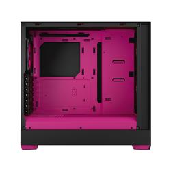 FRACTAL DESIGN Pop Air RGB Black Magenta Core TG ATX High-Airflow Clear Tempered Glass Window Mid Tower Computer Case