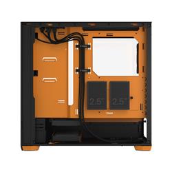 FRACTAL DESIGN Pop Air RGB Black Orange Core TG ATX High-Airflow Clear Tempered Glass Window Mid Tower Computer Case