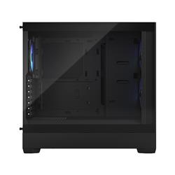 FRACTAL DESIGN Pop Air RGB Black TG ATX High-Airflow Clear Tempered Glass Window Mid Tower Computer Case