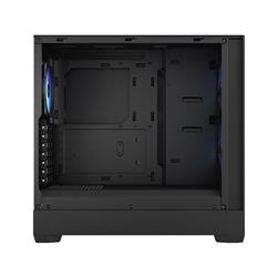 FRACTAL DESIGN Pop Air RGB Black TG ATX High-Airflow Clear Tempered Glass Window Mid Tower Computer Case