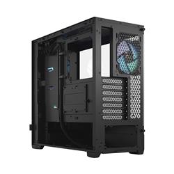 FRACTAL DESIGN Pop Air RGB Black TG ATX High-Airflow Clear Tempered Glass Window Mid Tower Computer Case