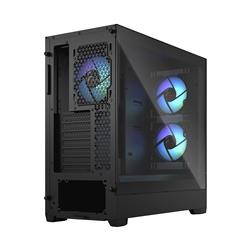 FRACTAL DESIGN Pop Air RGB Black TG ATX High-Airflow Clear Tempered Glass Window Mid Tower Computer Case