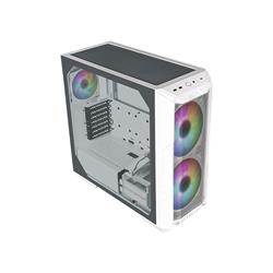 Cooler Master HAF 500 H500-WGNN-S00 White Steel / Plastic / Tempered Glass ATX Mid Tower Computer Case