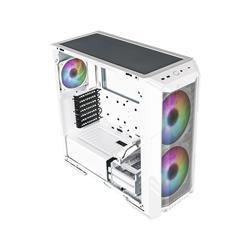 Cooler Master HAF 500 H500-WGNN-S00 White Steel / Plastic / Tempered Glass ATX Mid Tower Computer Case