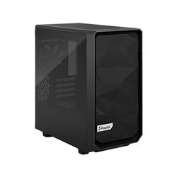 FRACTAL DESIGN Meshify 2 Mini Black TG mATX High-Airflow Dark Tinted Tempered Glass Window Computer Case