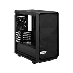 FRACTAL DESIGN Meshify 2 Mini Black TG mATX High-Airflow Dark Tinted Tempered Glass Window Computer Case