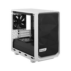 Fractal Design Meshify 2 Nano White TG Mini ITX High-Airflow Clear Tempered Glass Window Computer Case(Open Box)