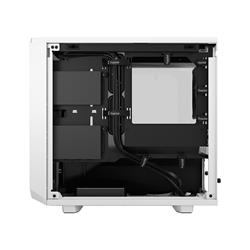 Fractal Design Meshify 2 Nano White TG Mini ITX High-Airflow Clear Tempered Glass Window Computer Case(Open Box)