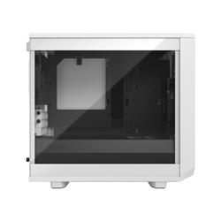 Fractal Design Meshify 2 Nano White TG Mini ITX High-Airflow Clear Tempered Glass Window Computer Case(Open Box)