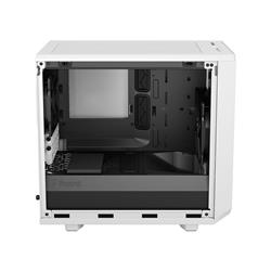 Fractal Design Meshify 2 Nano White TG Mini ITX High-Airflow Clear Tempered Glass Window Computer Case(Open Box)