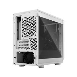 Fractal Design Meshify 2 Nano White TG Mini ITX High-Airflow Clear Tempered Glass Window Computer Case(Open Box)