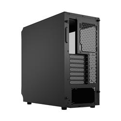 FRACTAL DESIGN Focus 2 Black ATX mATX Mini ITX Clear Tinted Tempered Glass Mid Tower Computer Case