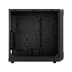 FRACTAL DESIGN Focus 2 Black ATX mATX Mini ITX Clear Tinted Tempered Glass Mid Tower Computer Case