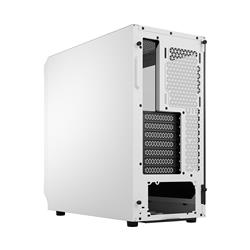 FRACTAL DESIGN Focus 2 White ATX mATX Mini ITX Clear Tinted Tempered Glass Mid Tower Computer Case