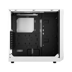 FRACTAL DESIGN Focus 2 White ATX mATX Mini ITX Clear Tinted Tempered Glass Mid Tower Computer Case