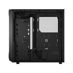 FRACTAL DESIGN Focus 2 RGB Black ATX mATX Mini ITX Clear Tinted Tempered Glass Mid Tower Computer Case