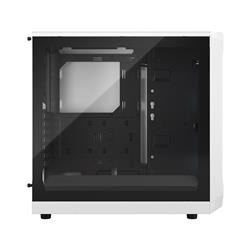 Fractal Design Focus 2 RGB White ATX mATX Mini ITX Clear Tinted Tempered Glass Mid Tower Computer Case(Open Box)