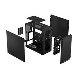 FRACTAL DESIGN Focus 2 Black ATX mATX Mini ITX Solid Mid Tower Computer Case