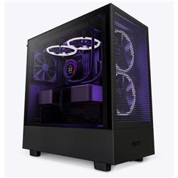 Nzxt H5 Flow Compact Mid-tower ATX case (Black)(Open Box)