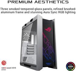 Asus ROG Strix Helios GX601 RGB Mid-Tower PC Case - White