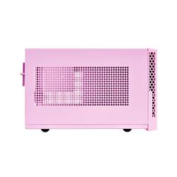 SilverStone Technology Ultra Small Form Factor Computer Case Mini-ITX in Pink SG13P(Open Box)