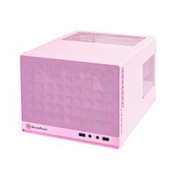 SilverStone Technology Ultra Small Form Factor Computer Case Mini-ITX in Pink SG13P(Open Box)