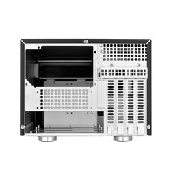 SilverStone Technology SST-SG12B-V2 Micro-ATX Small Form Factor with Aluminum Front Panel Cases